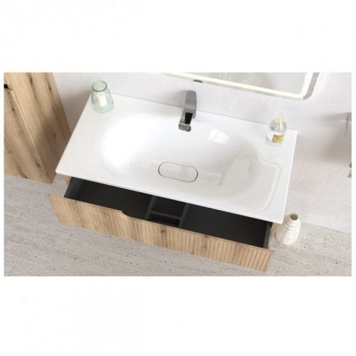 Ormarić sa umivaonikom EURIDIKA 100 H PINO/OAK