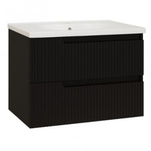 Ormarić sa umivaonikom EURIDIKA 65 H PINO/BLACK