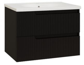 Ormarić sa umivaonikom EURIDIKA 65 H PINO/BLACK