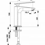 HERZ 00077 ZEN u11 Baterija za Lavabo