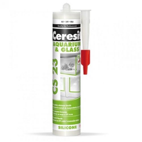 Henkel Ceresit CS 23 Silikon za Staklo i Akvarijume 300 ml