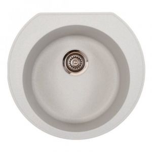 Metalac granitna usadna sudopera xOmega E520 siva Ø90