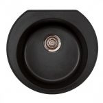 Metalac granitna usadna sudopera xOmega E520 crna Ø90