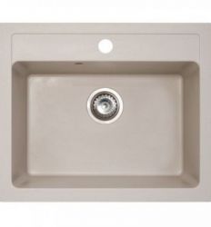 Metalac Sudopera X Granit Quadro 60 600x500 fi 90 sa sifonom Šampanjac