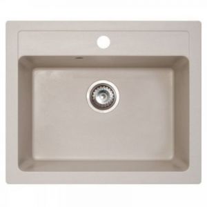 Metalac Sudopera X Granit Quadro 60 600x500 fi 90 sa sifonom Šampanjac