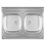 Metalac inox nasadna sudopera Standard 2D Ø60