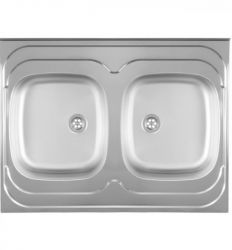 Metalac inox nasadna sudopera Standard 2D Ø60