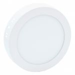 M12NO 12W 3000K beli nadgradni okrugli LED panel