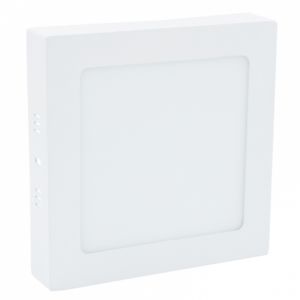 M12NK 12W 3000K beli nadgradni kvadratni LED panel