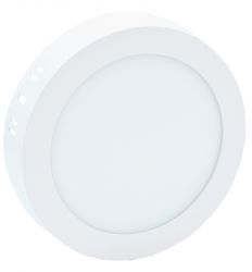 M12NO 12W 6500K beli nadgradni okrugli LED panel