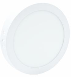 M18NO 18W 3000K beli nadgradni okrugli LED panel