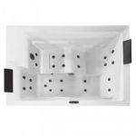 Spoljni Masažni Bazen KORFU - BELI 190x140x70 cm SPA34