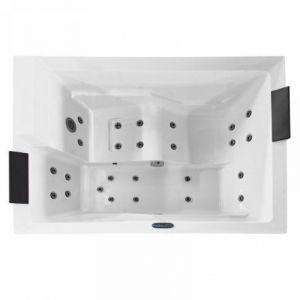 Spoljni Masažni Bazen KORFU - BELI 190x140x70 cm SPA34