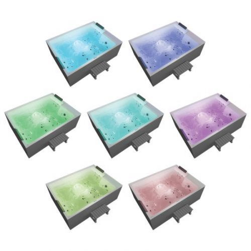 Spoljni Masažni Bazen KORFU - BELI 190x140x70 cm SPA34