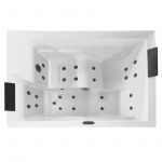Spoljni Masažni Bazen ZADAR - BELI 190x140x70 cm SPA35