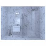 Marble statuario Cubo 25x75
