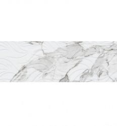 Marble Statuario Onda 25x75
