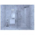 Marble Statuario Onda 25x75