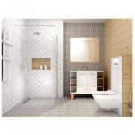 Metro Style White 10×30