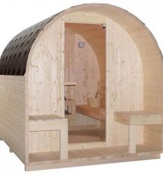 Spoljna Sauna ISLAND XL 189x220x200 cm F90220
