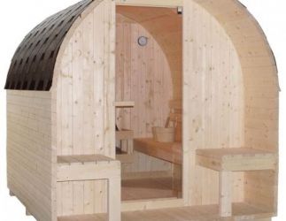 Spoljna Sauna ISLAND XL 189x220x200 cm F90220