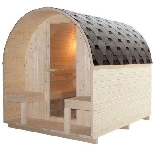 Spoljna Sauna ISLAND XL 189x220x200 cm F90220