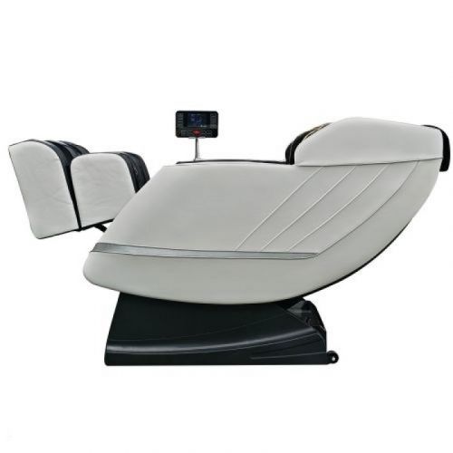 Masažna Fotelja CALMORA bela/crna 74x147x108 cm MA2609