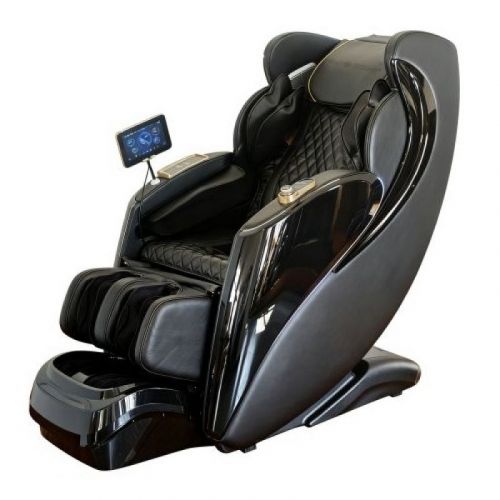 Masažna Fotelja LUXORA crna 76x159x115 cm MA2607