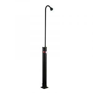 Solarni Tuš Okrugli crni SD10