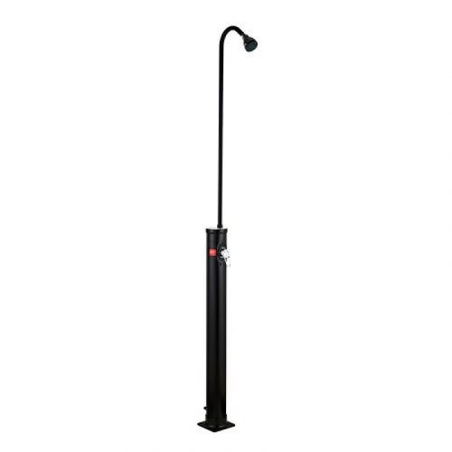 Solarni Tuš Okrugli crni SD10