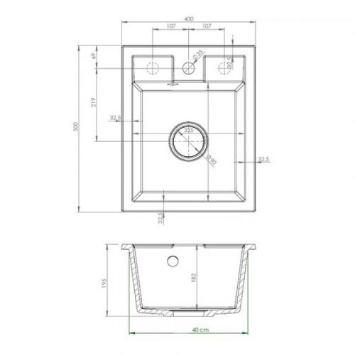 Sudopera ULGRANIT ULG400 Siva