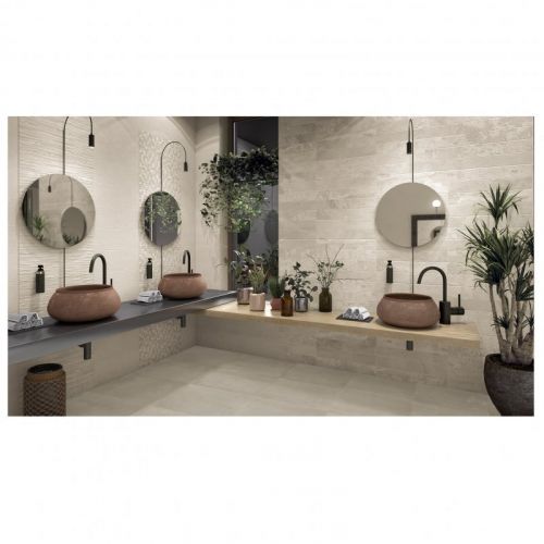 REL. Mosaico Adda Marfil 20x60