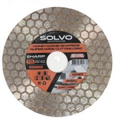 SOLVO Rezna Ploča za Porcelan 115mm Saće