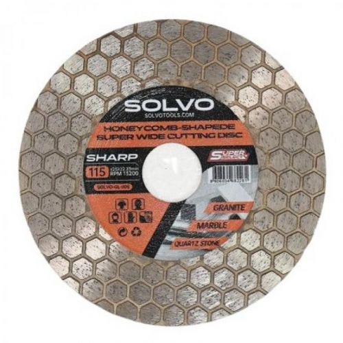 SOLVO Rezna Ploča za Porcelan 115mm Saće