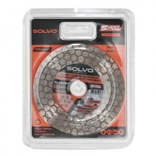 SOLVO Rezna Ploča za Porcelan 115mm Saće