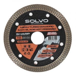 SOLVO Rezna Ploča za Keramiku 115mm Turbo X oblik