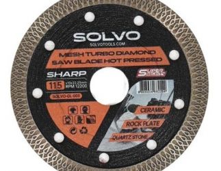 SOLVO Rezna Ploča za Keramiku 115mm Turbo X oblik
