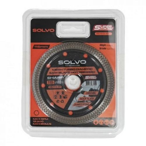 SOLVO Rezna Ploča za Keramiku 115mm Turbo X oblik
