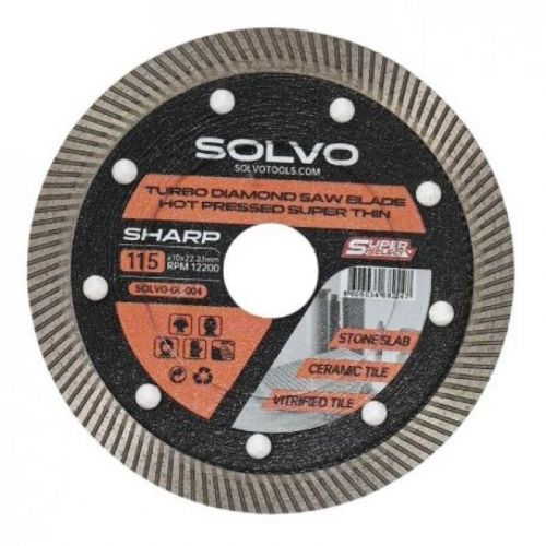 SOLVO Rezna Ploča za Keramiku 115mm Turbo Super Tanka