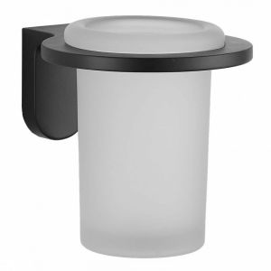 HYDRA Držač Čaše Okrugli BLACK 26038B