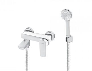 STOLZ 137401W baterija za tuš kadu sa izlivom i ručnim tušem - white