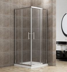 6006 tuš paravan providno staklo 80x80x195 silver