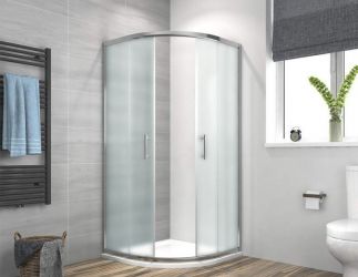 6011 tuš paravan mat staklo R80 Silver 
