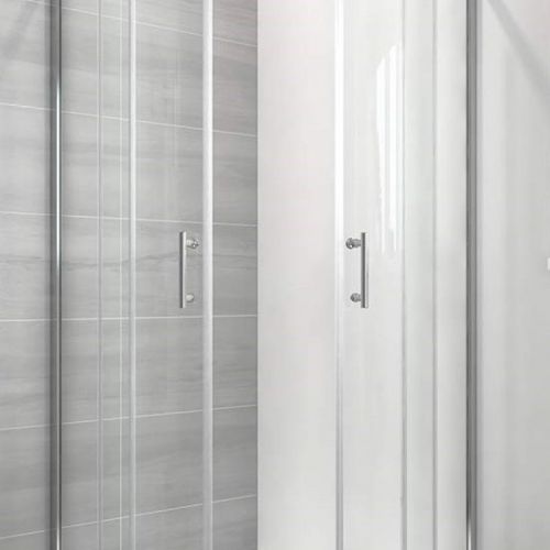 6011 tuš paravan providno staklo R90 Silver 