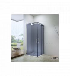 EX803S tuš paravan 90x90x195/8mm Dim Staklo Klizna Šipka
