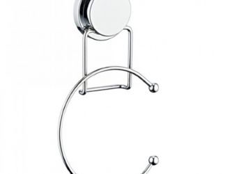 DRŽAČ PEŠKIRA KRUG MagicFIX - hrom OUTLET