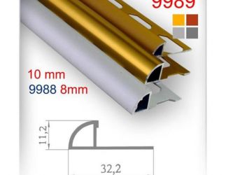 ALU Lajsna 9989 srebrna 2.70 m