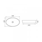 ONE Lavabo 67cm 076200