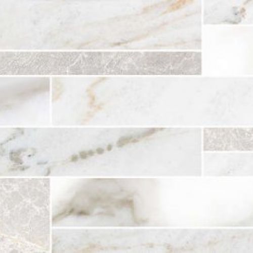 Marmo Scala Bianco 25x75