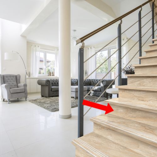 Čelo za gazišta Royal Diana Beige 17×120